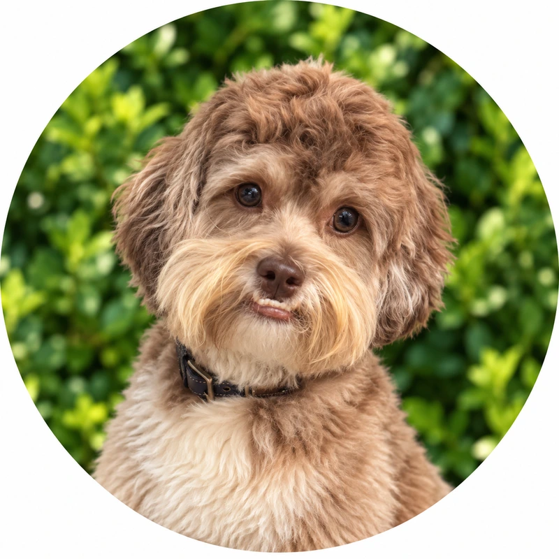 Toby, the Lowe Orthodontics office dog